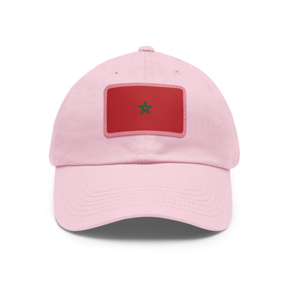 Morocco Leather Patch Hat