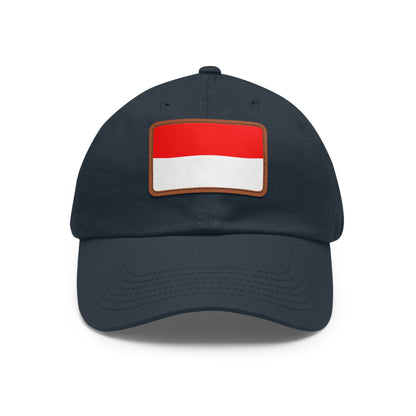 Indonesia Leather Patch Hat