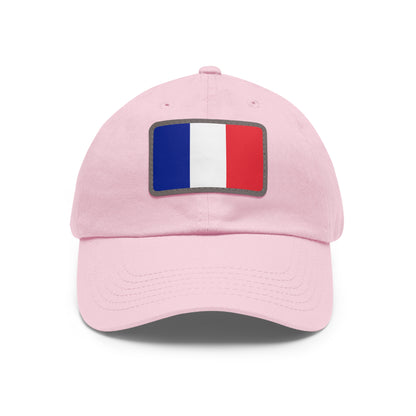 France Leather Patch Hat