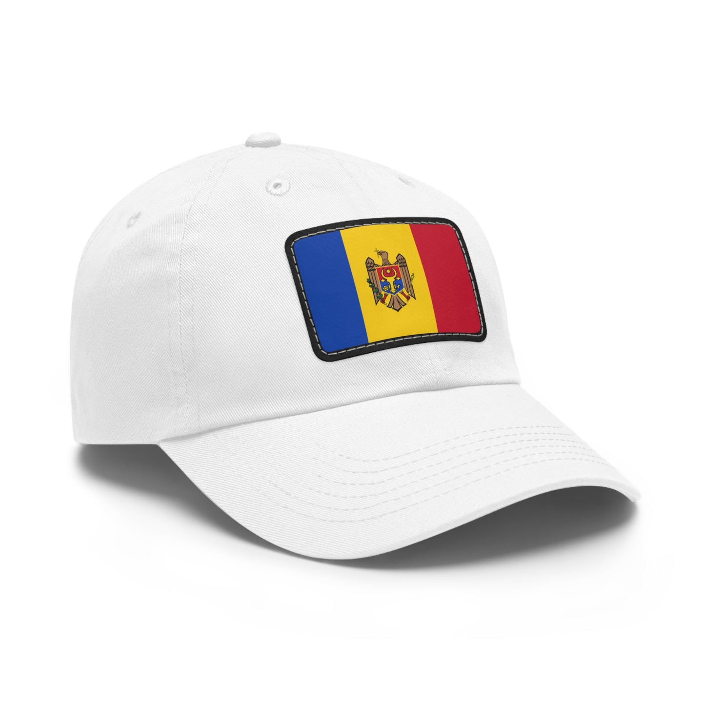 Moldova Leather Patch Hat