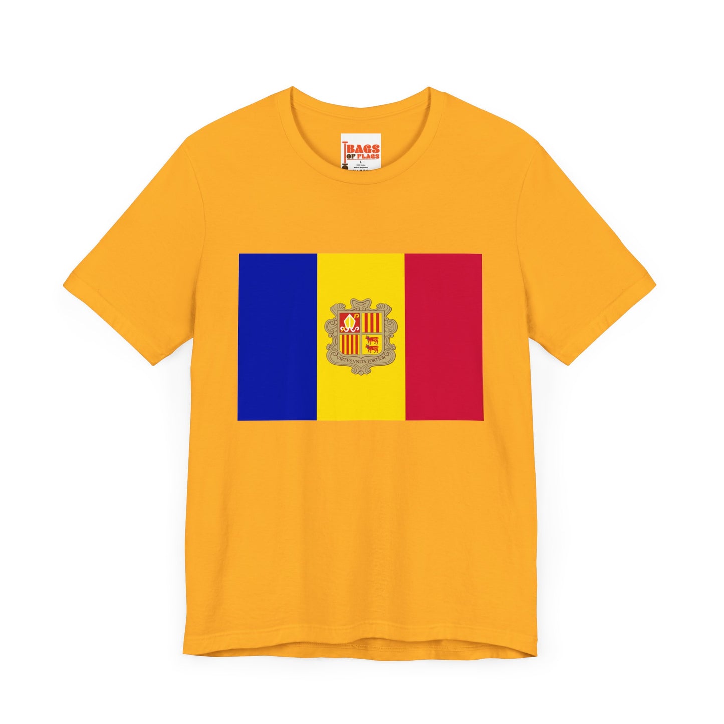 Andorra Flag on T-shirt