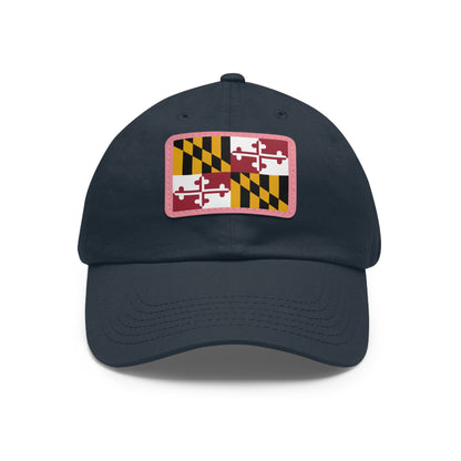 Maryland Leather Patch Hat