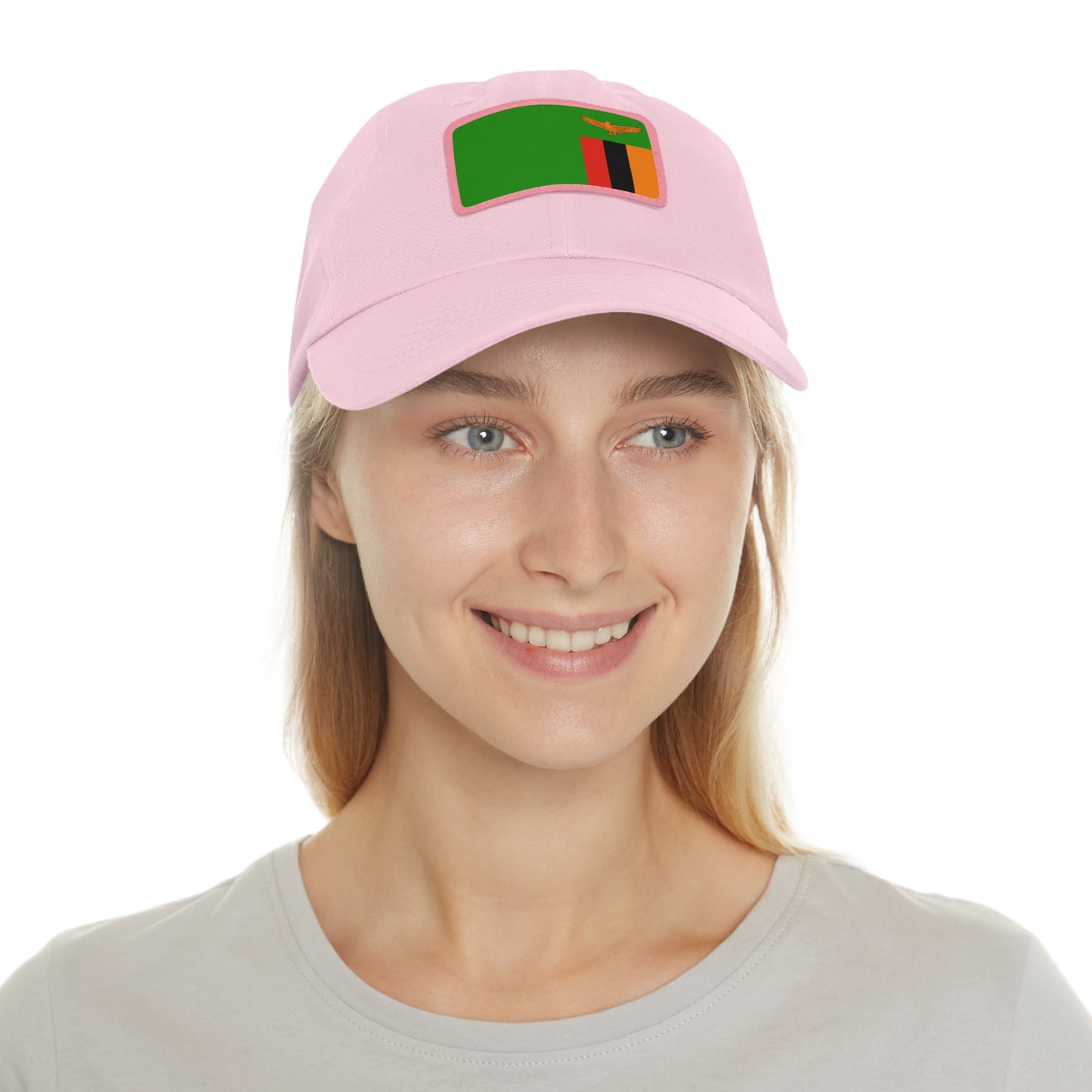 Zambia Leather Patch Hat