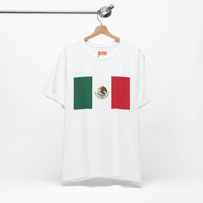 Mexico Flag on T-shirt