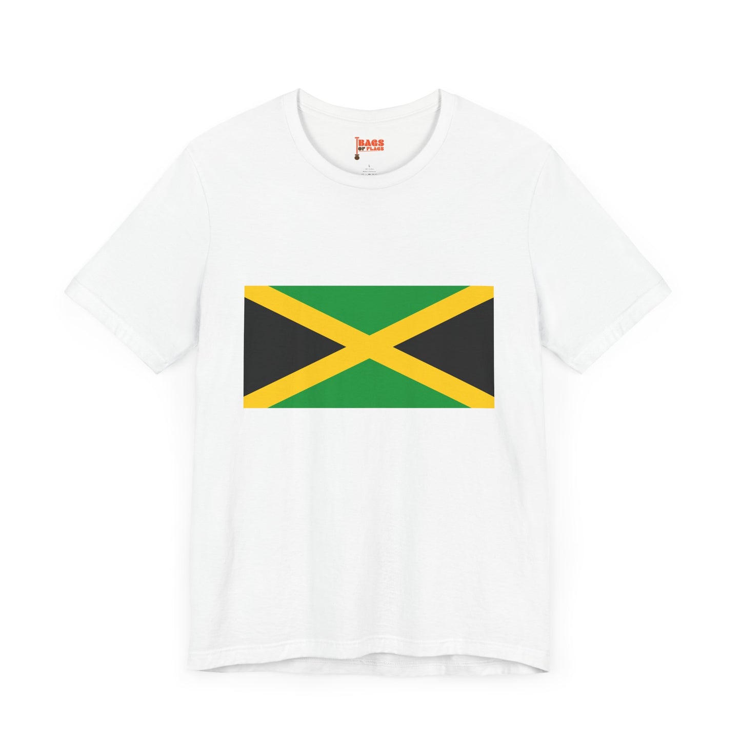 Jamaica Flag on T-shirt