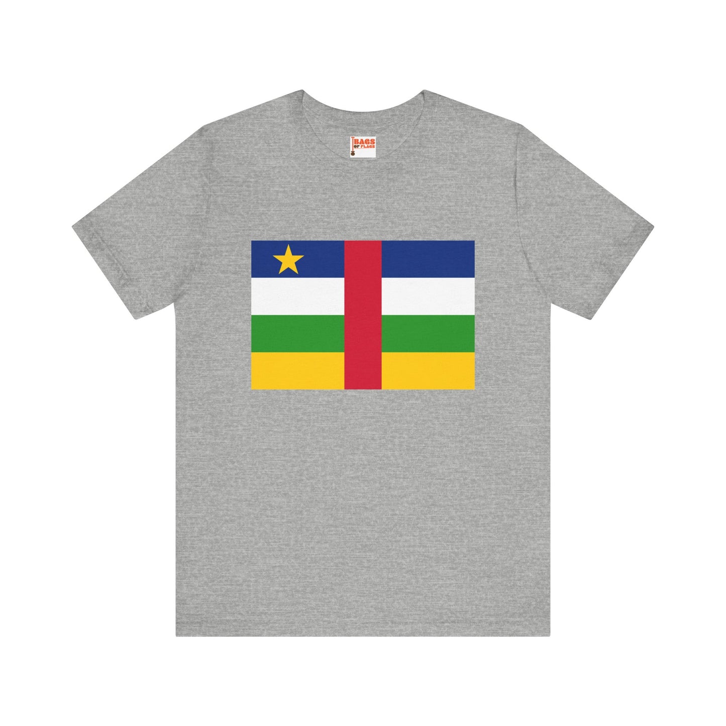 Central African Republic Flag on T-shirt