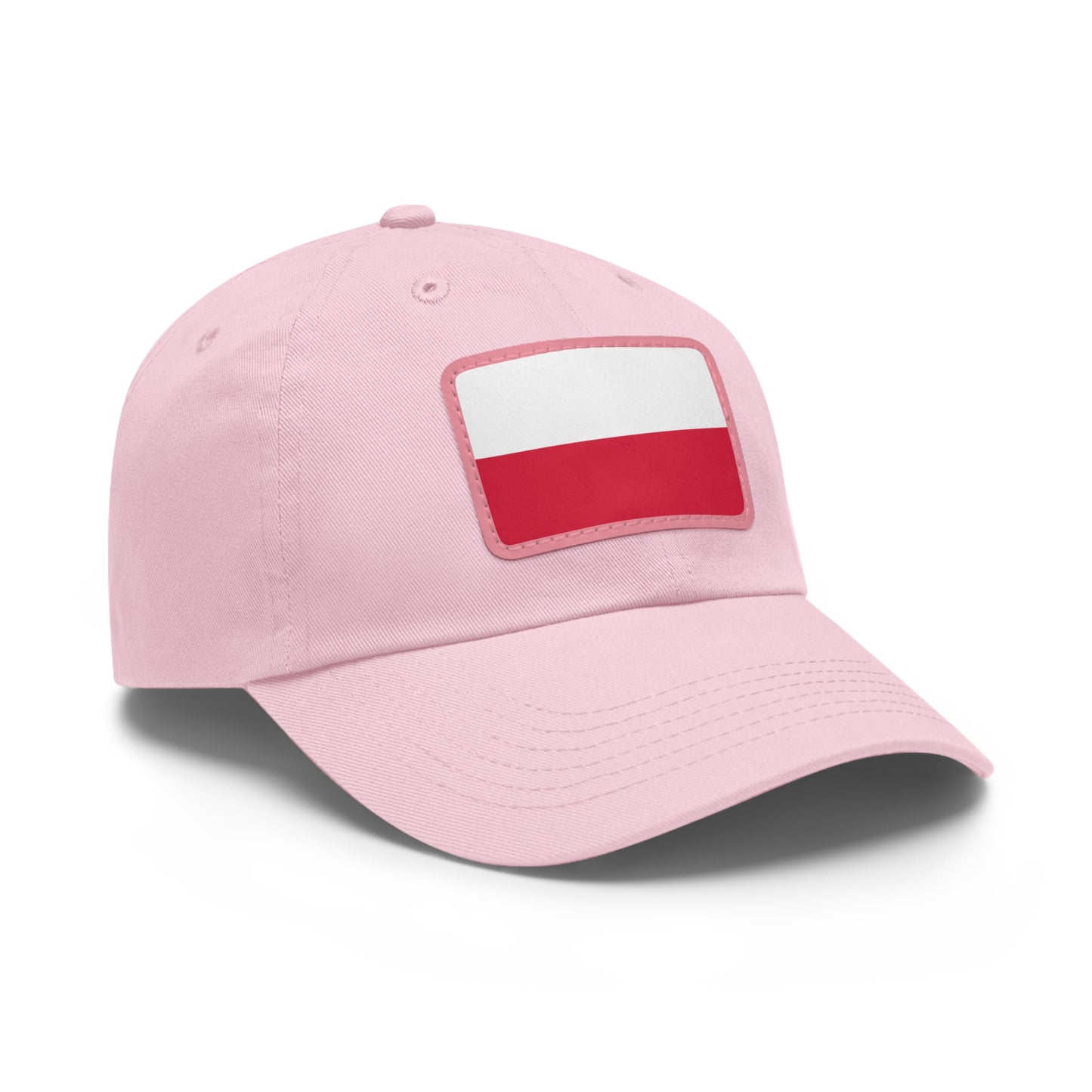 Poland Leather Patch Hat