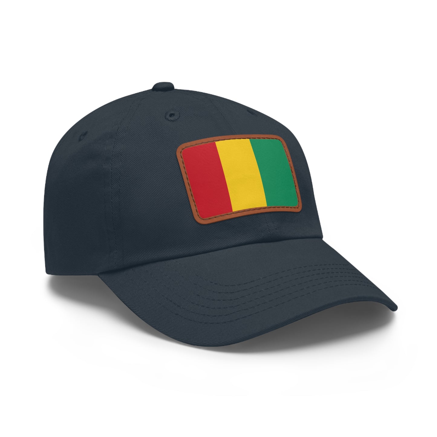 Guinea Leather Patch Hat