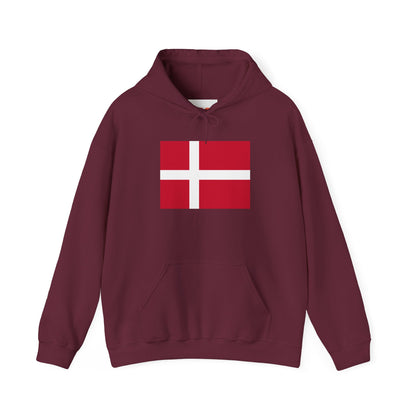 Denmark Flag Hoodies