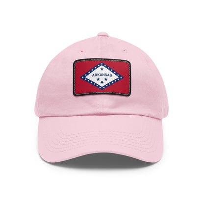 Arkansas Leather Patch Hat