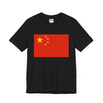 China Flag on T-shirt