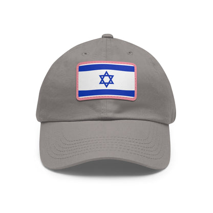 Israel Leather Patch Hat