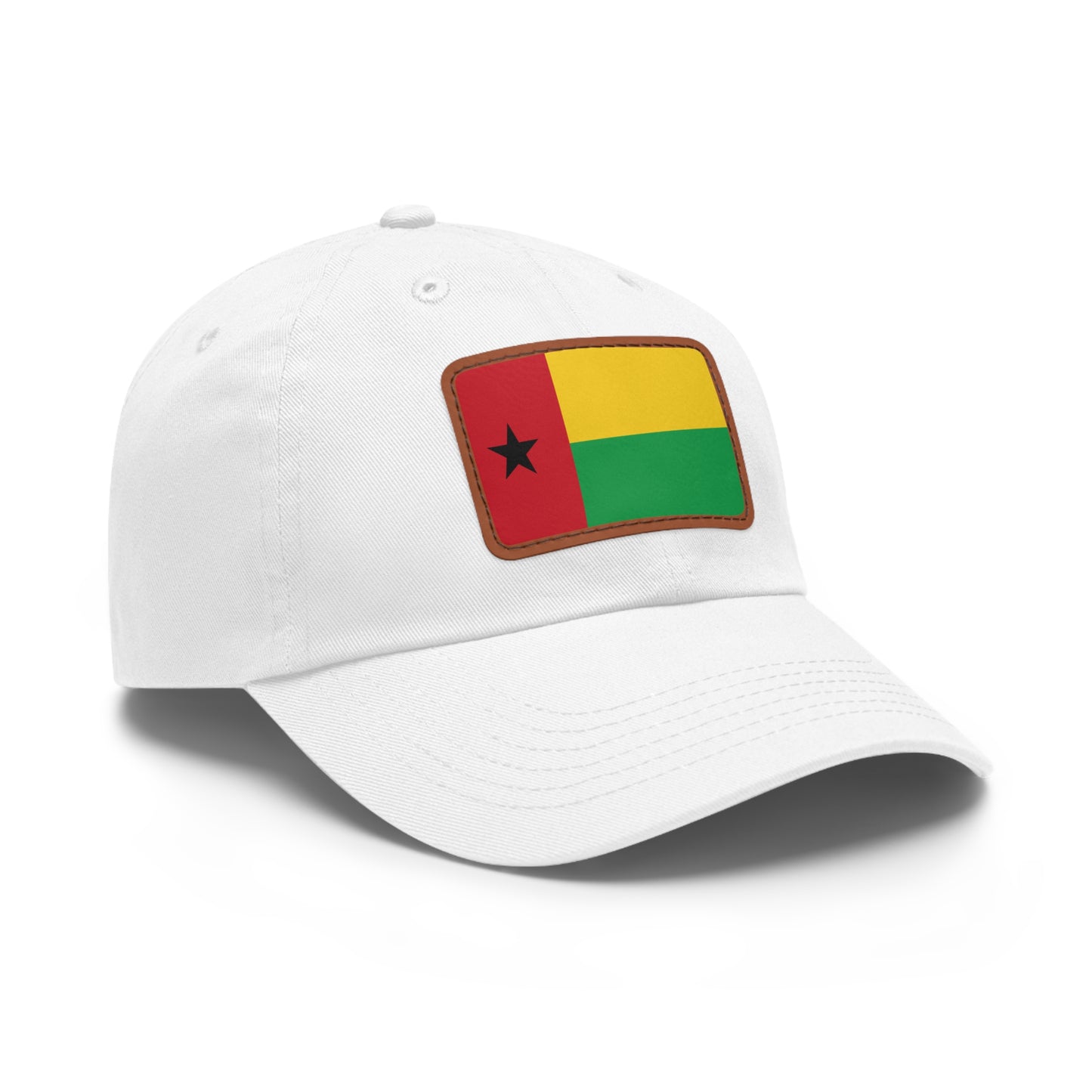 Guinea-Bissau Leather Patch Hat