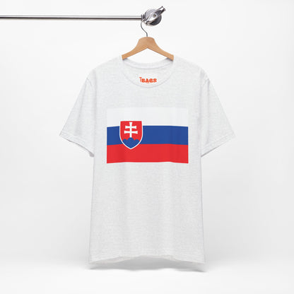 Slovakia Flag on T-shirt