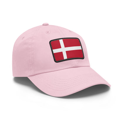 Denmark Leather Patch Hat