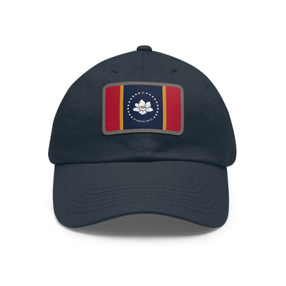 Mississippi Leather Patch Hat