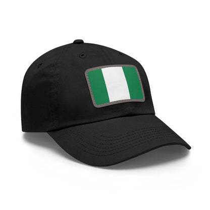 Nigeria Leather Patch Hat