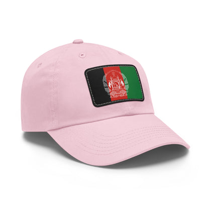 Afghanistan Leather Patch Hat