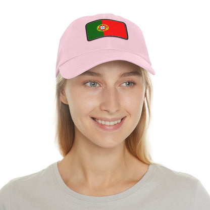 Portugal Leather Patch Hat