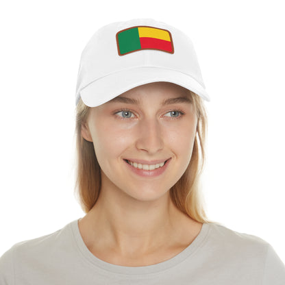Benin Leather Patch Hat