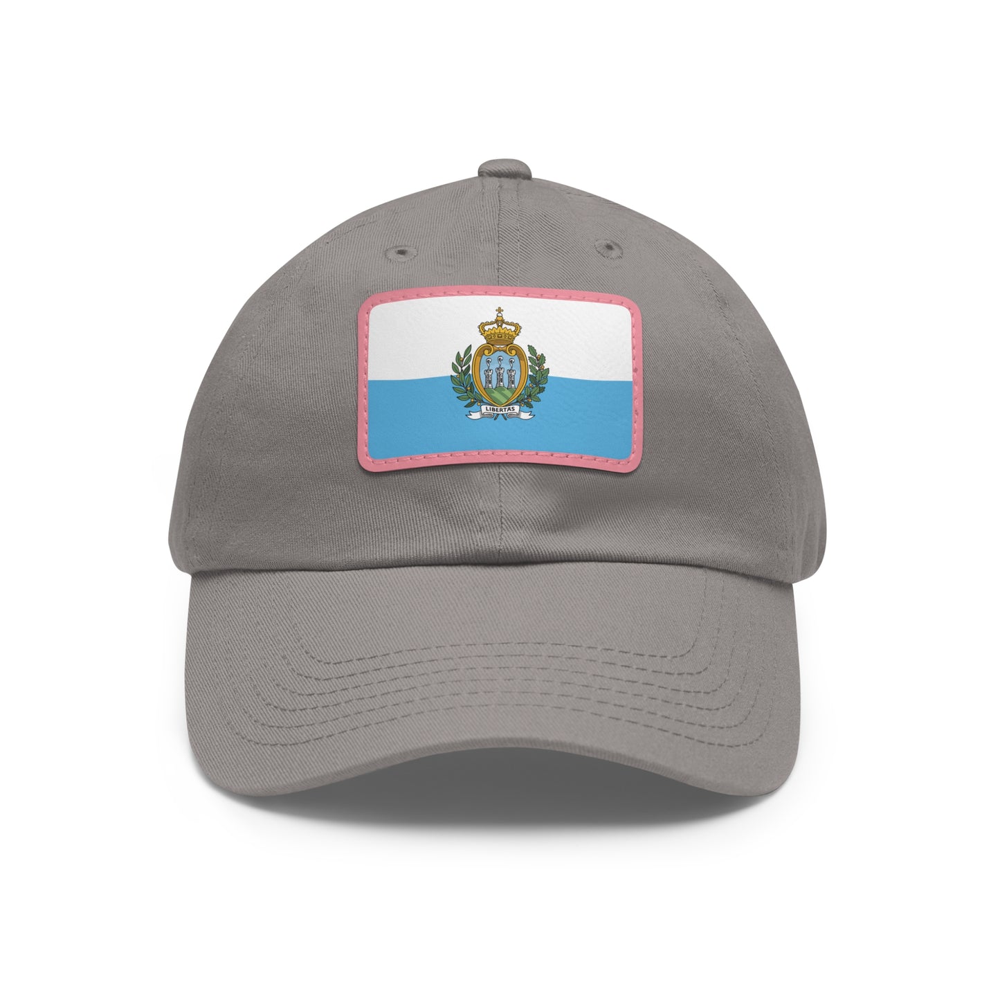 San Marino Leather Patch Hat