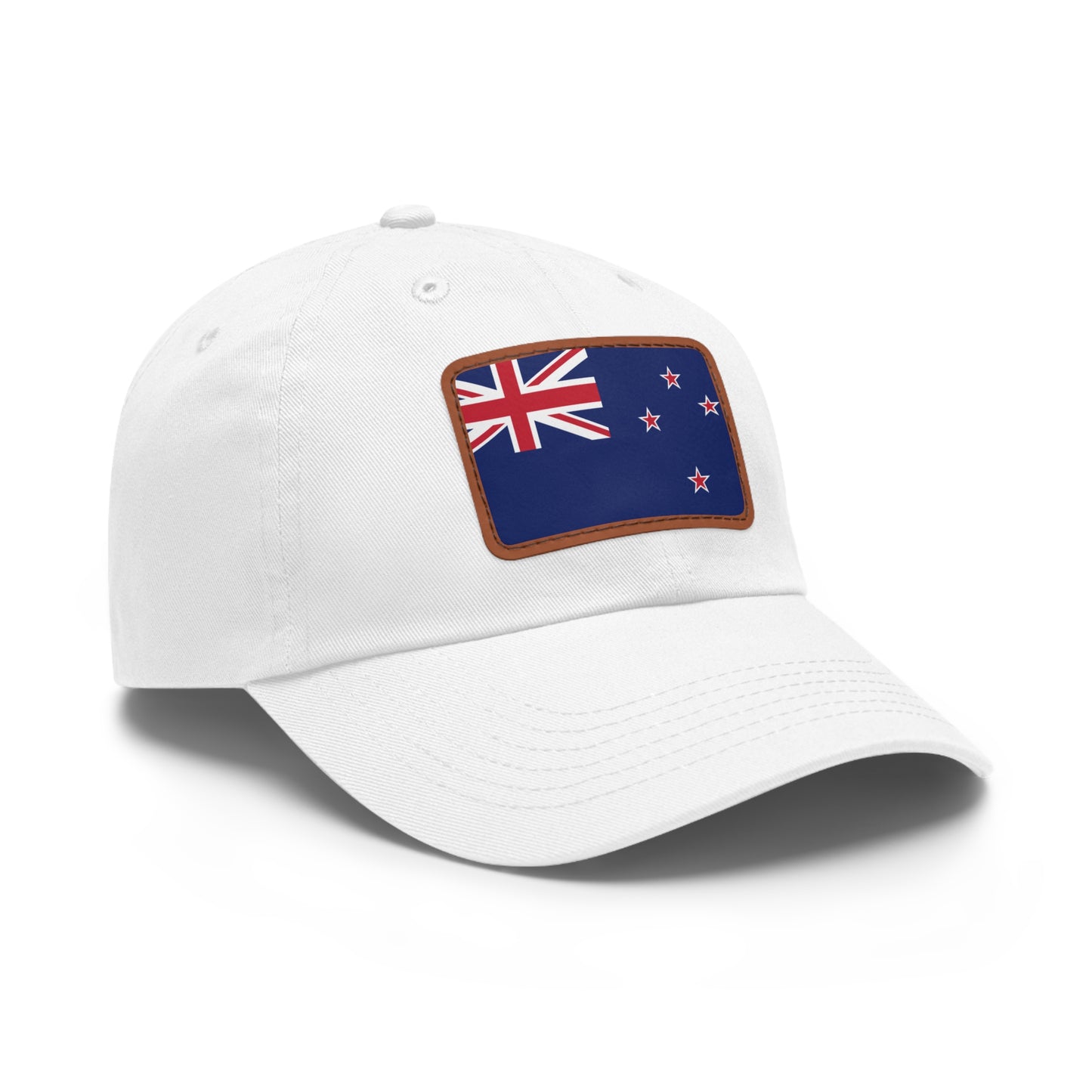 New Zealand Leather Patch Hat