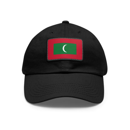 Maldives Leather Patch Hat