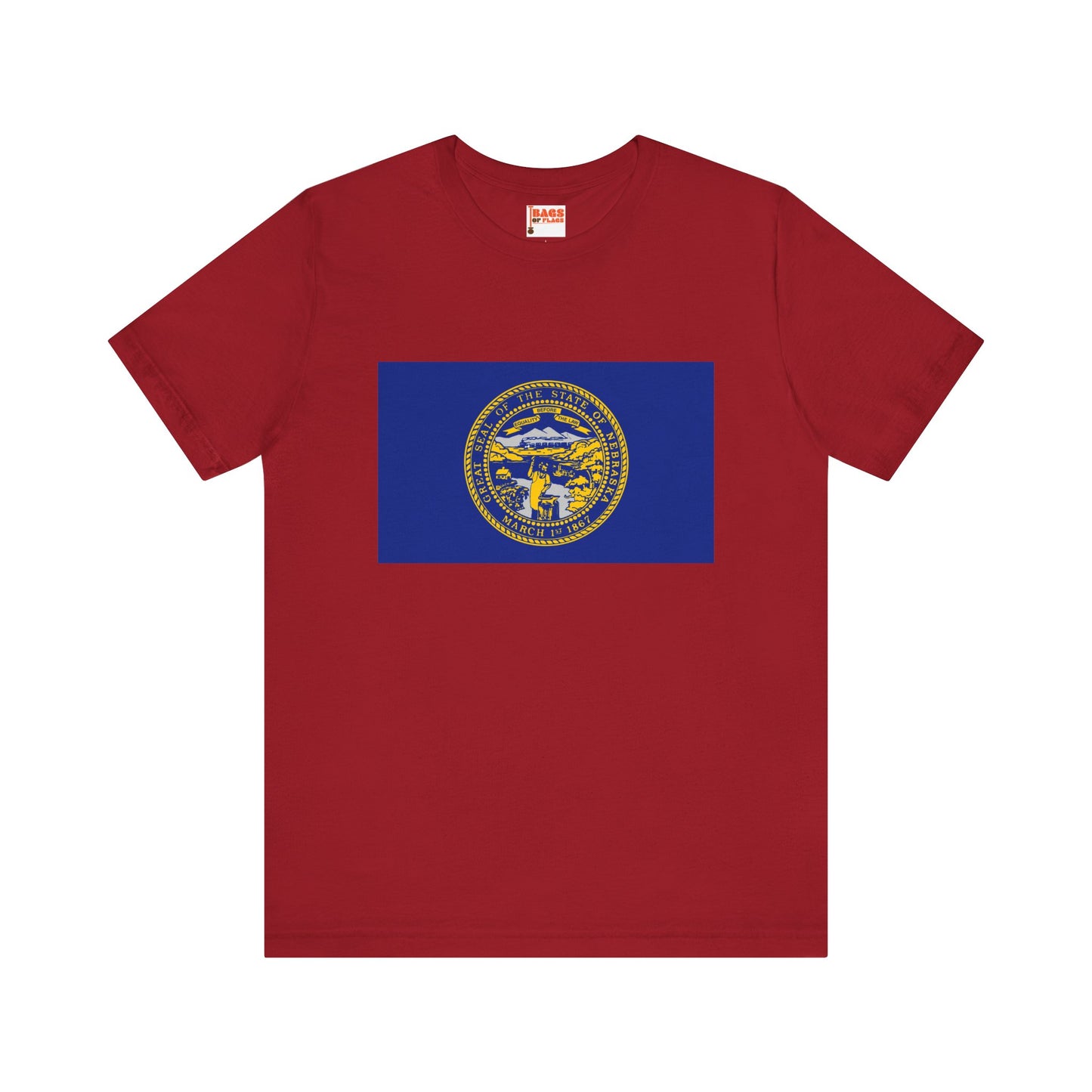 Nebraska Flag T-shirts