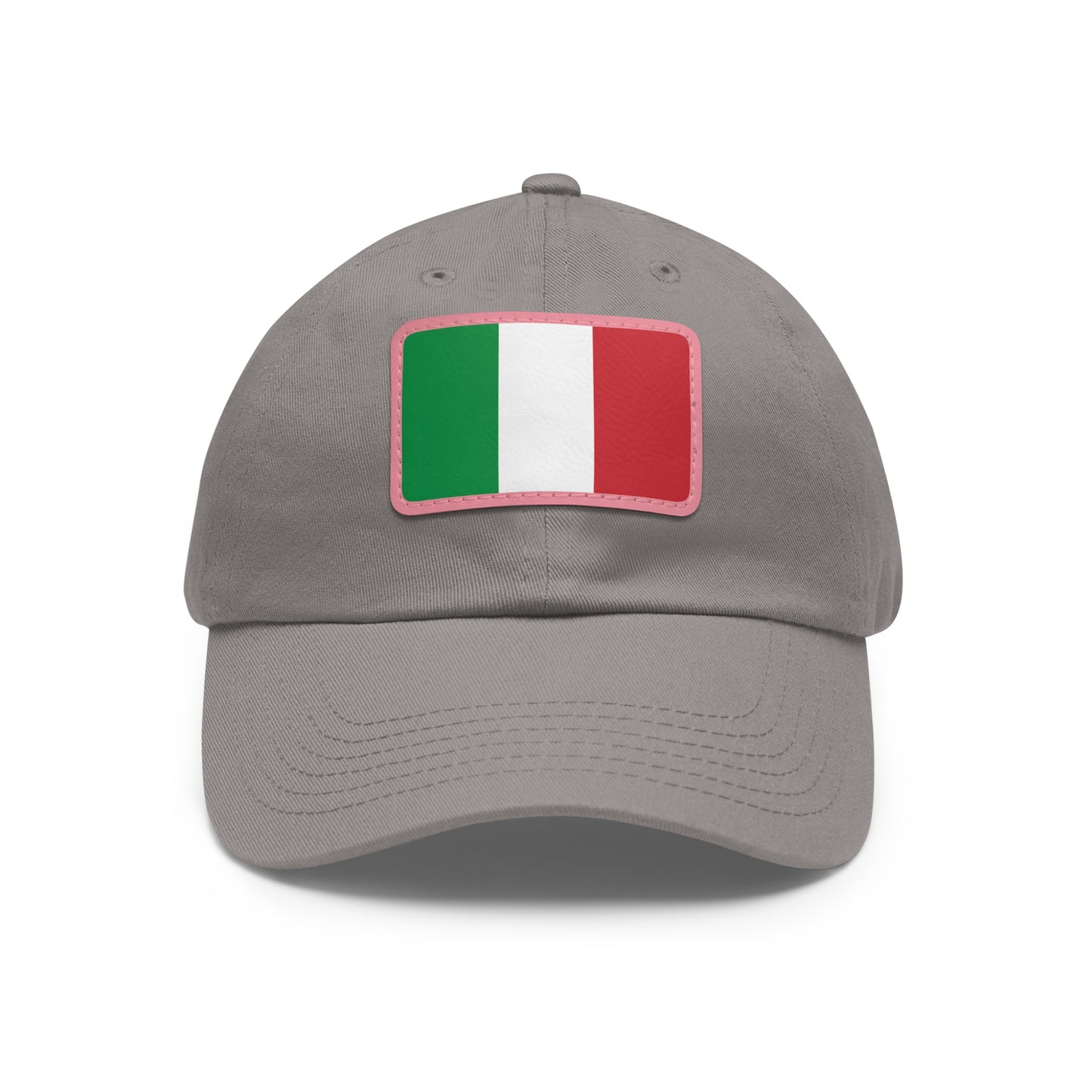 Italy Leather Patch Hat