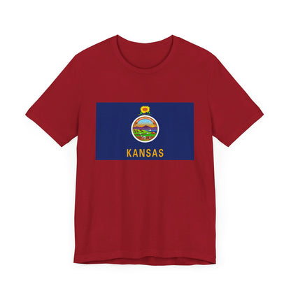 Kansas Flag T-shirts