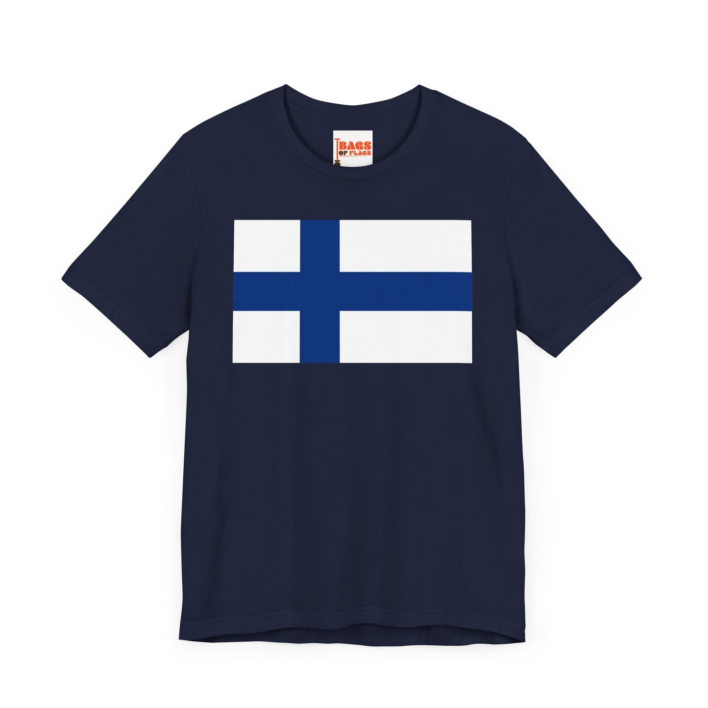 Finland Flag on T-shirt