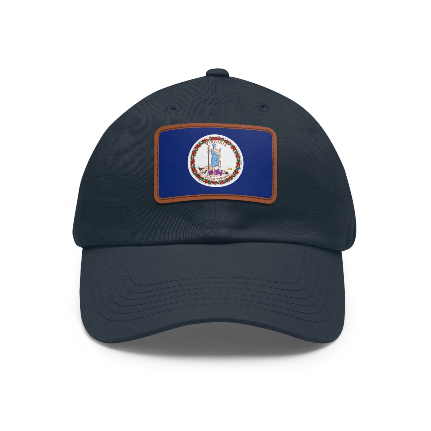 Virginia Leather Patch Hat
