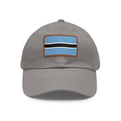 Botswana Leather Patch Hat