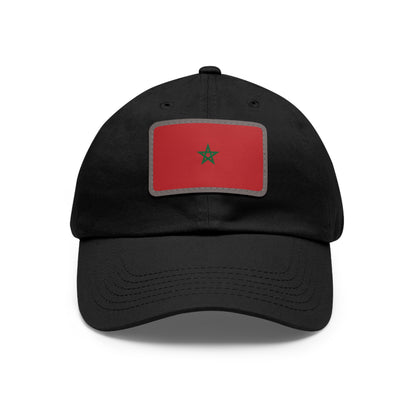 Morocco Leather Patch Hat