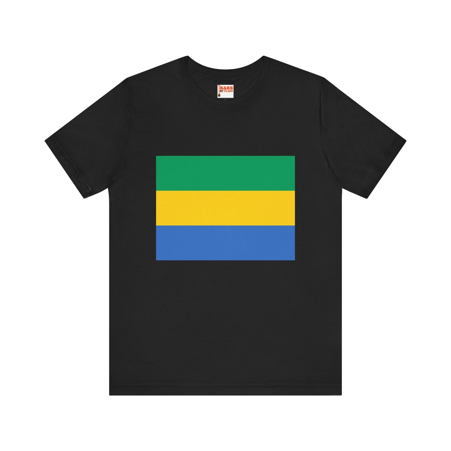 Gabon Flag on T-shirt