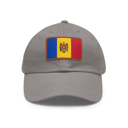 Moldova Leather Patch Hat