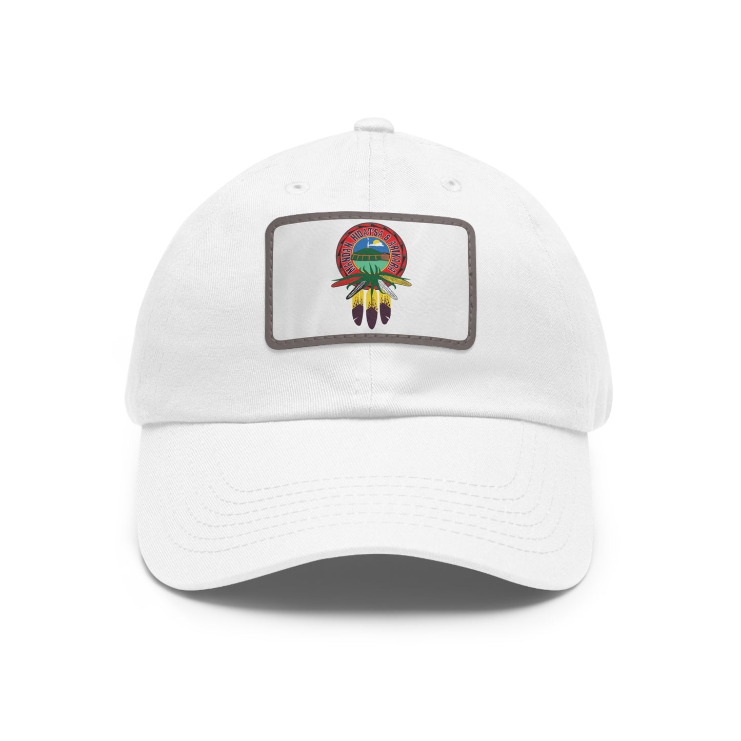 Hidatsa Leather Patch Hat