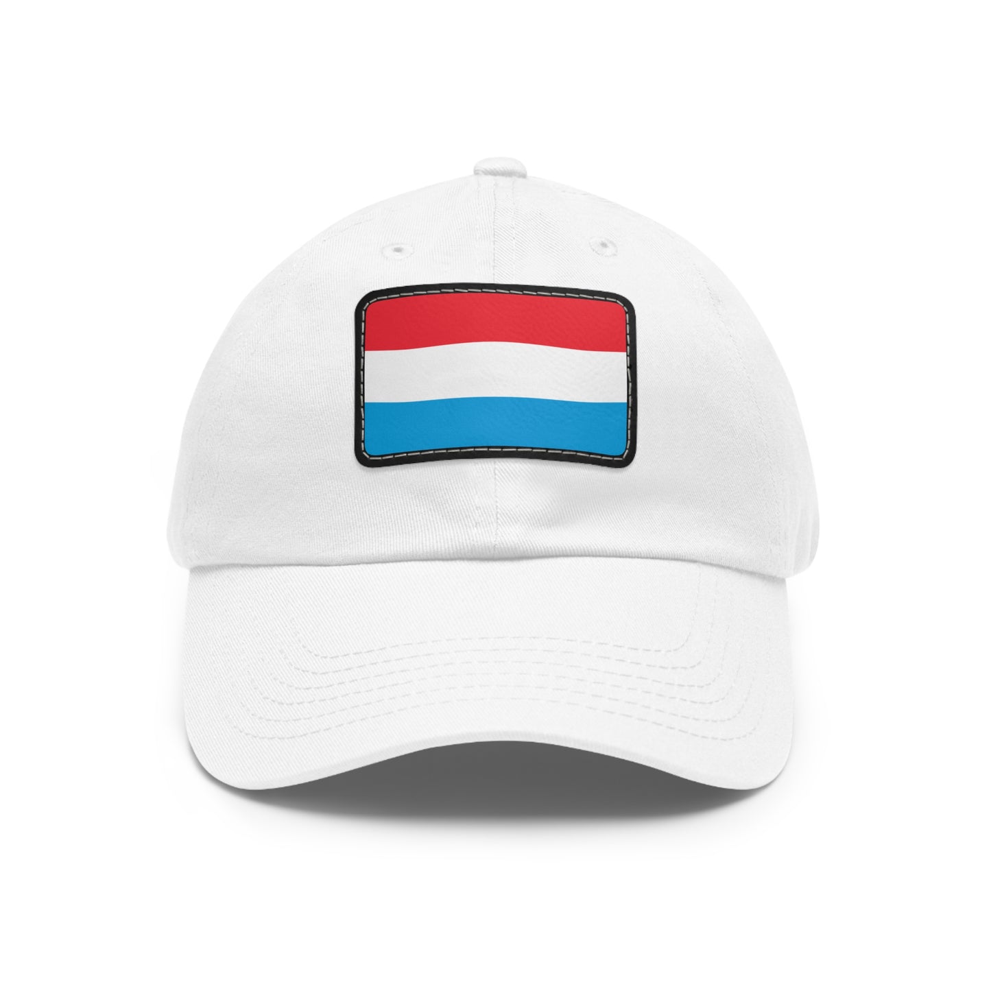 Luxembourg Leather Patch Hat