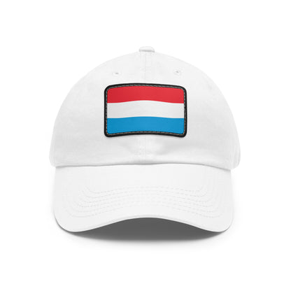 Luxembourg Leather Patch Hat