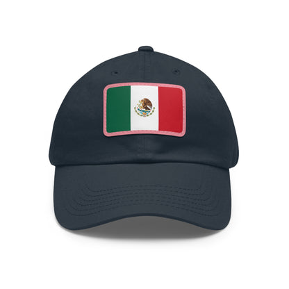 Mexico Leather Patch Hat