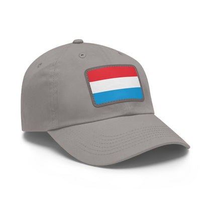 Luxembourg Leather Patch Hat