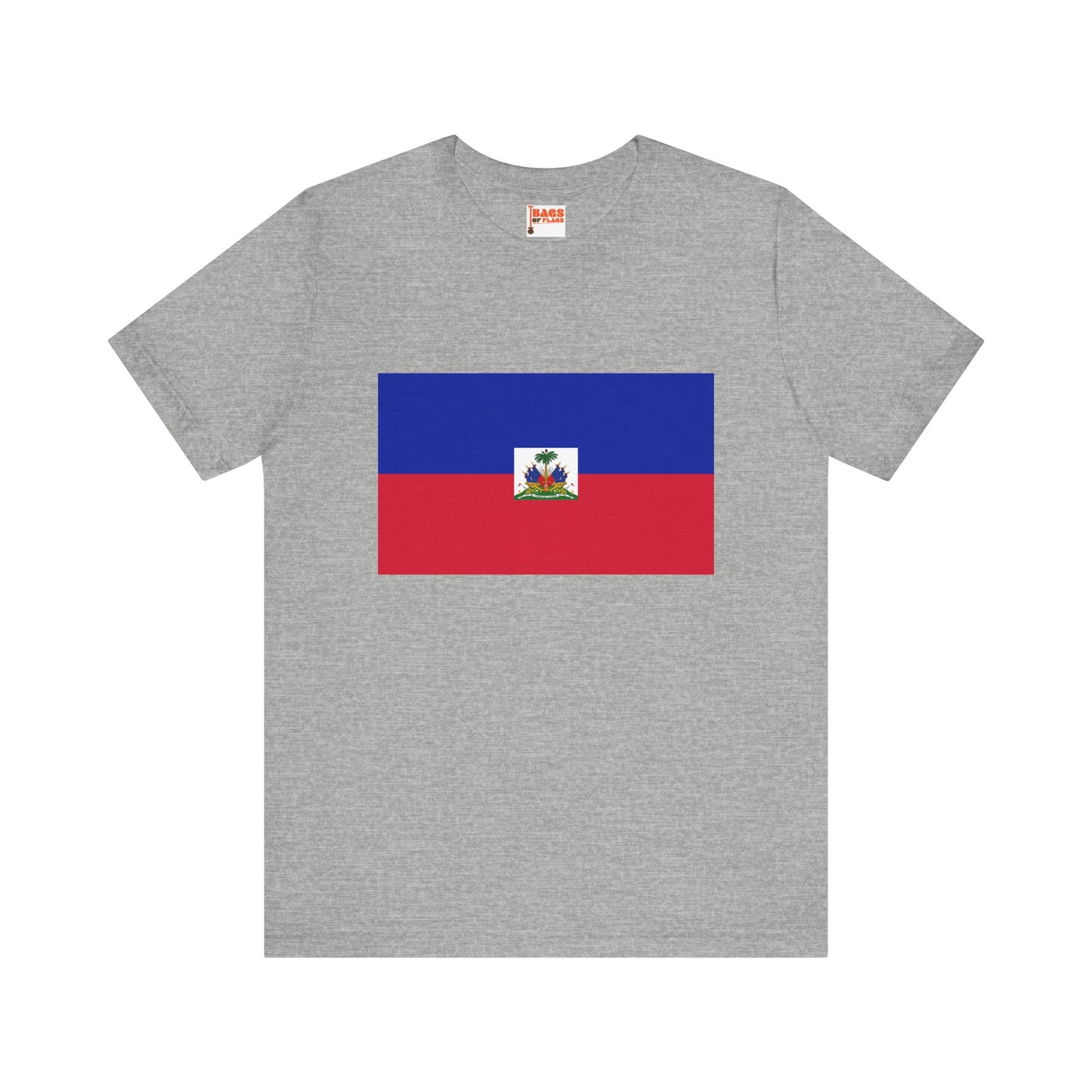 Haiti Flag on T-shirt
