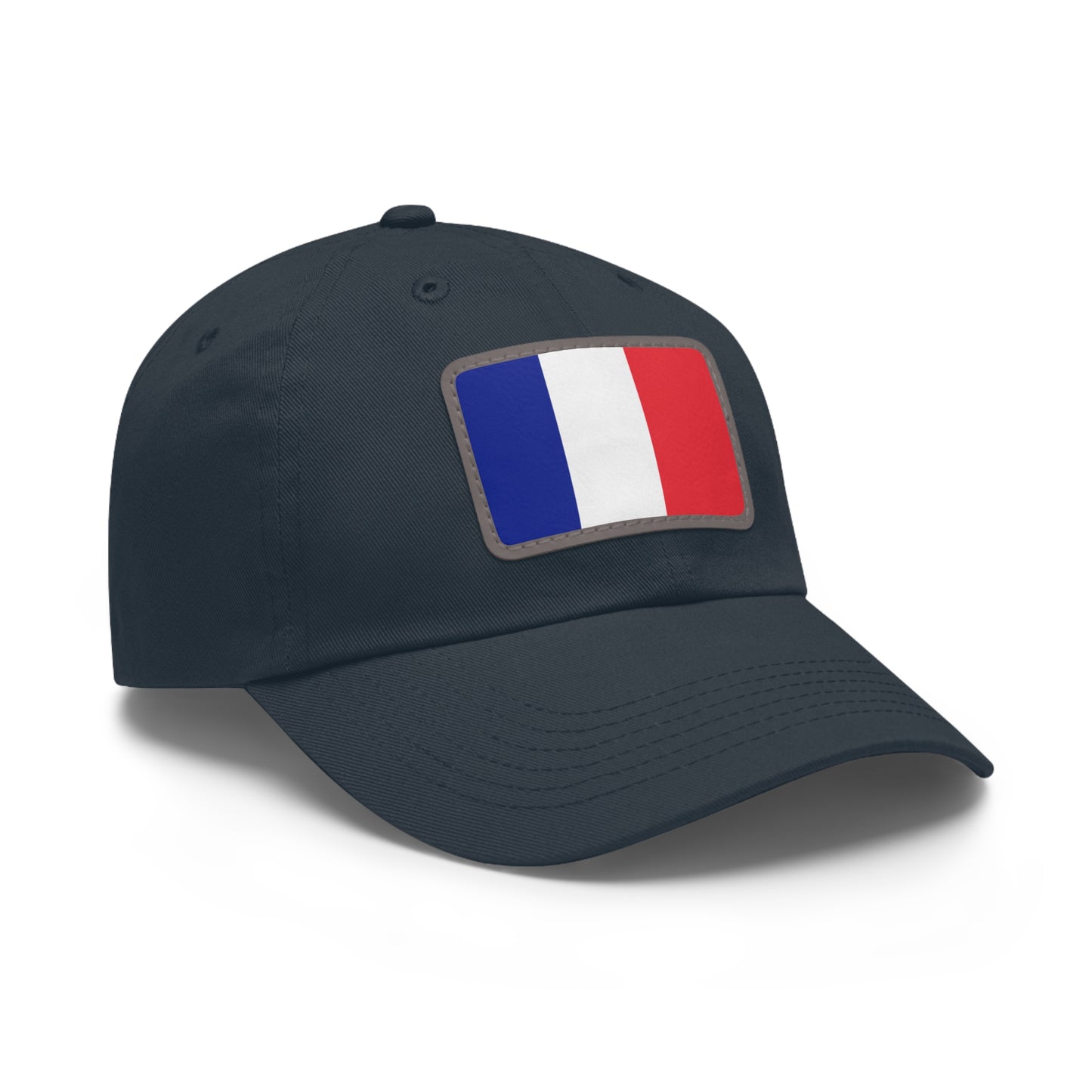 France Leather Patch Hat
