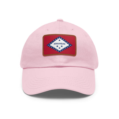 Arkansas Leather Patch Hat