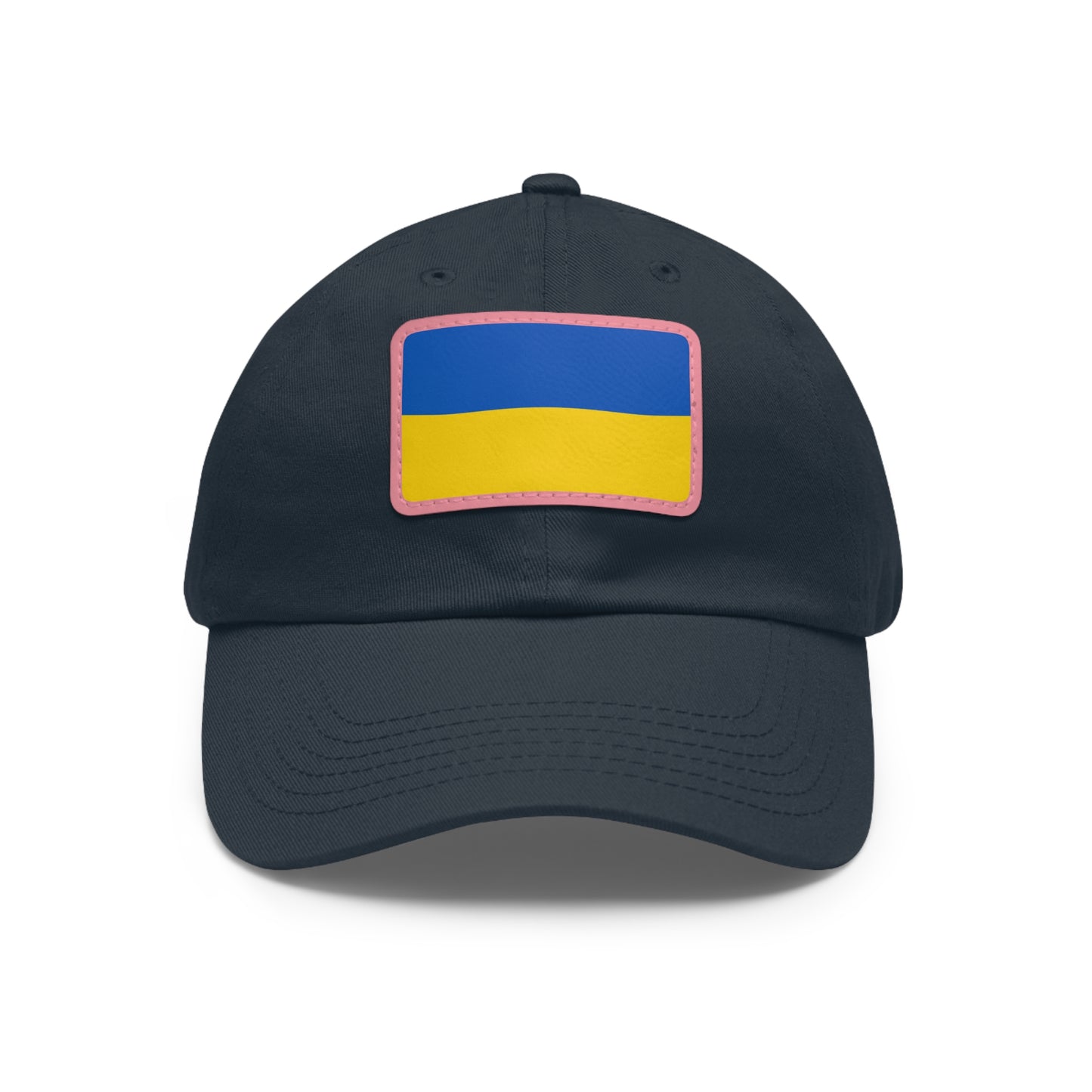 Ukraine Leather Patch Hat