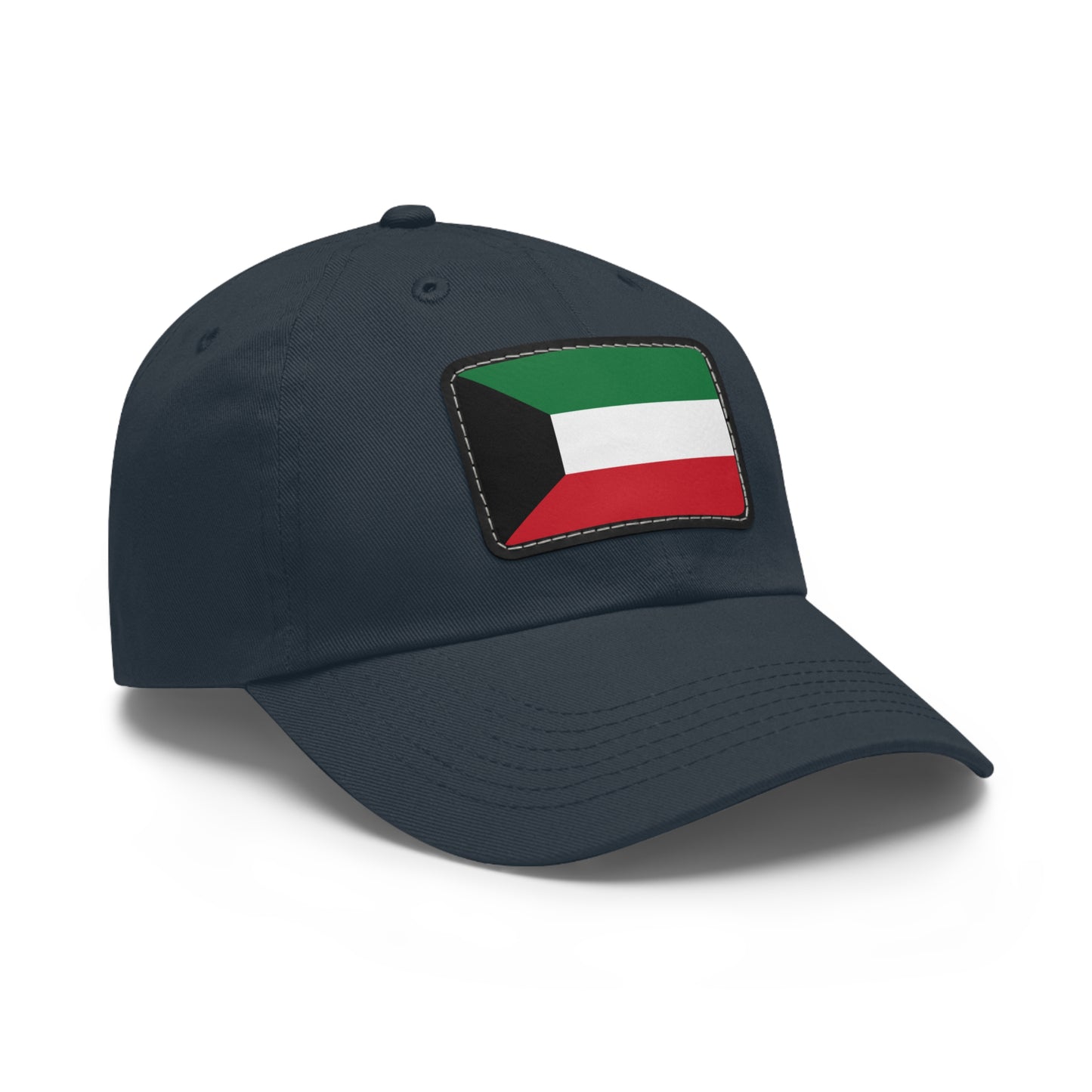 Kuwait Leather Patch Hat