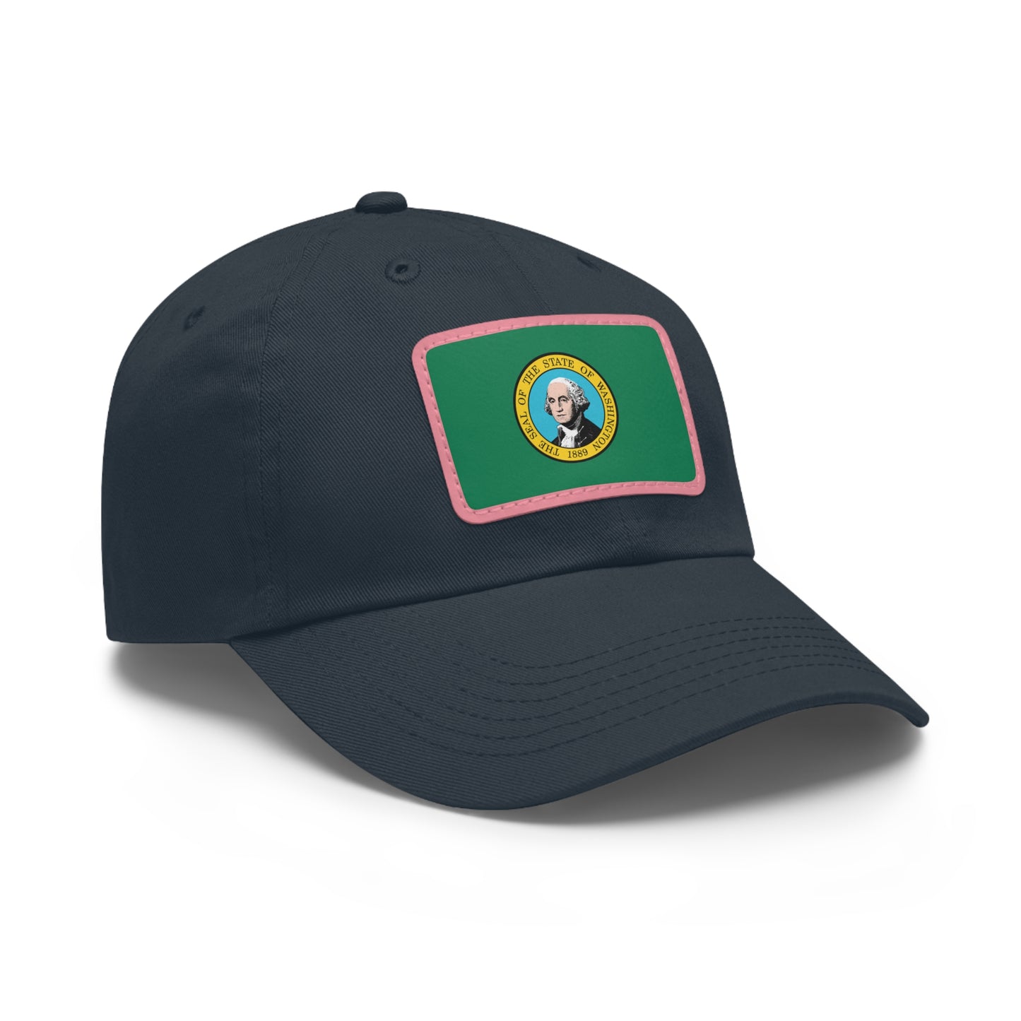 Washington Leather Patch Hat