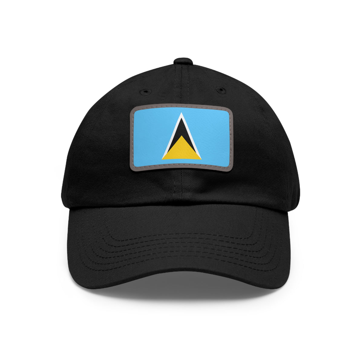 Saint Lucia Leather Patch Hat