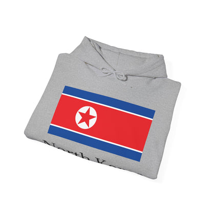 North Korea Flag Hoodies