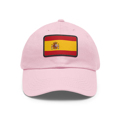 Spain Leather Patch Hat